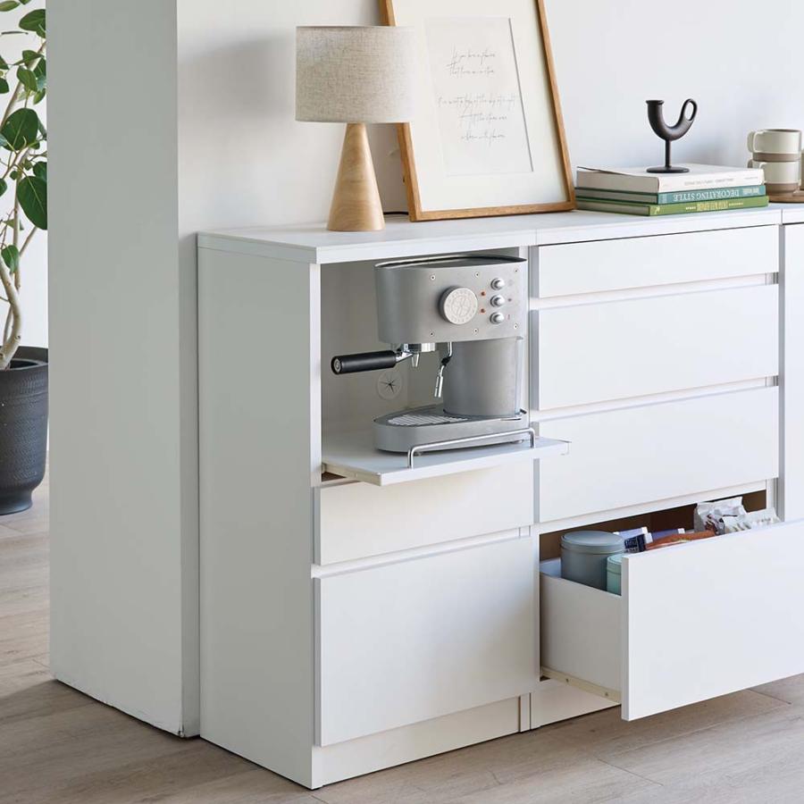 dinos（ディノス） ≪家電収納 幅45cm≫ 組み合わせ自在の薄型人工