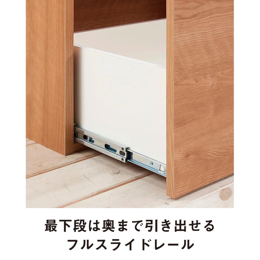 dinos キッチン収納 キッチンカウンター 組立不要 スライド dinos キッチン収納 キッチンカウンター 組立不要 スライド