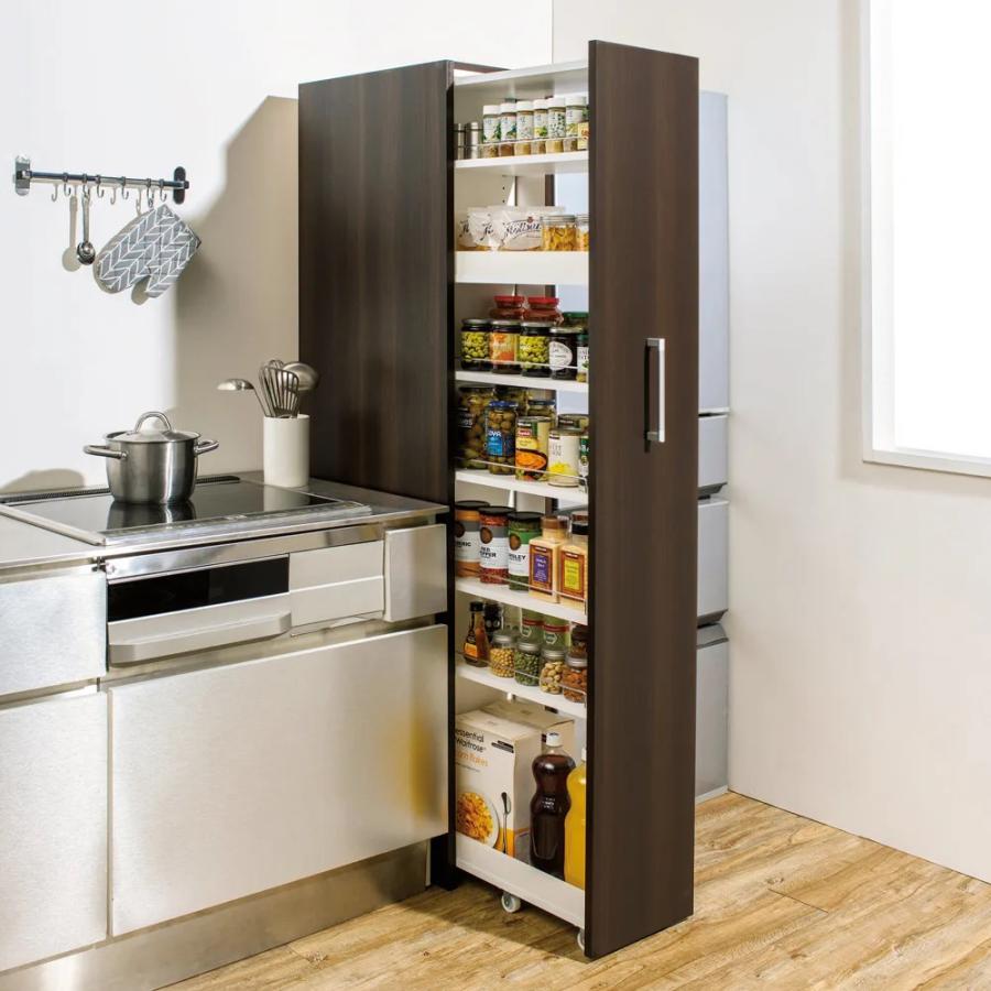 dinos（ディノス） キッチン 冷蔵庫横 隙間 すき間 収納 おしゃれ 北欧