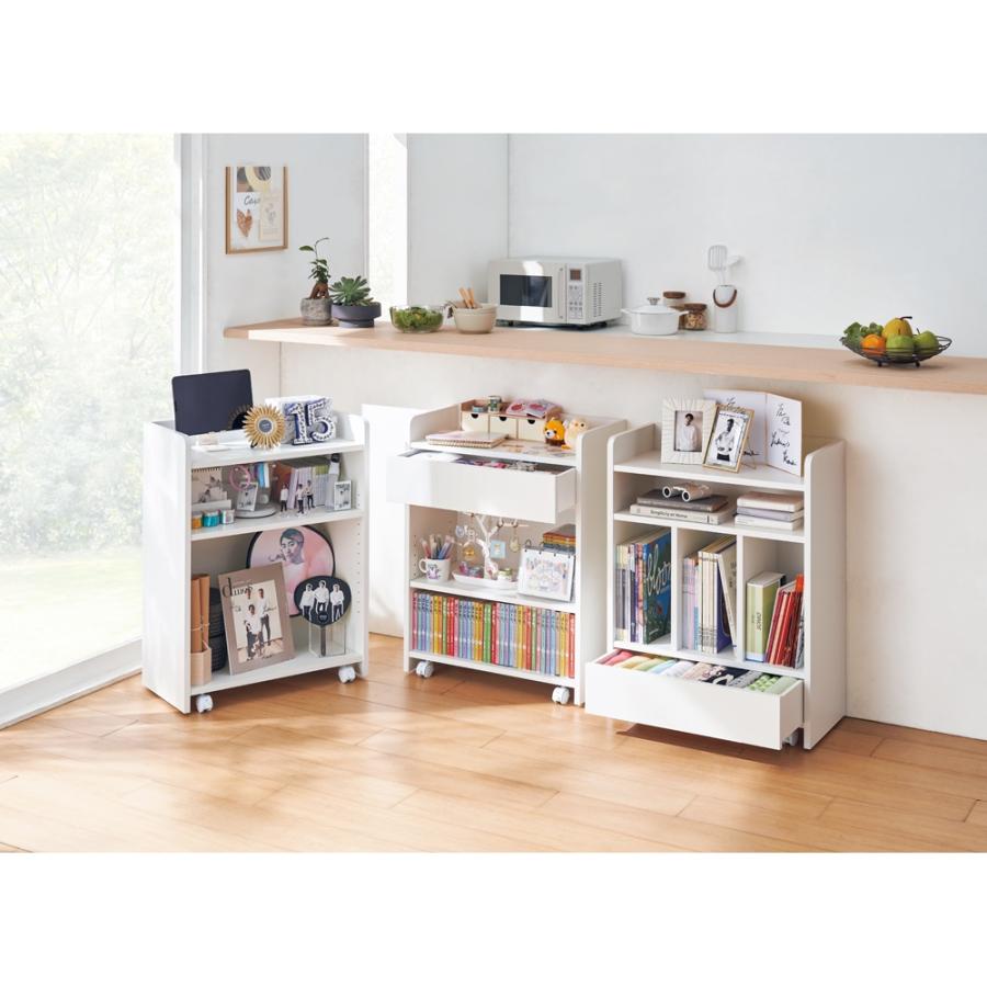 dinos（ディノス） 隠せるカウンター下収納 棚タイプ 幅79高さ66cm 机