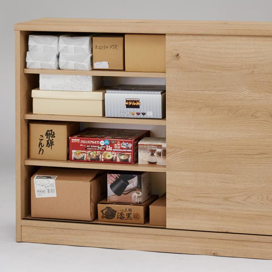 dinos（ディノス） 完成品 見せるも隠すも収納シリーズ 片引き戸 幅