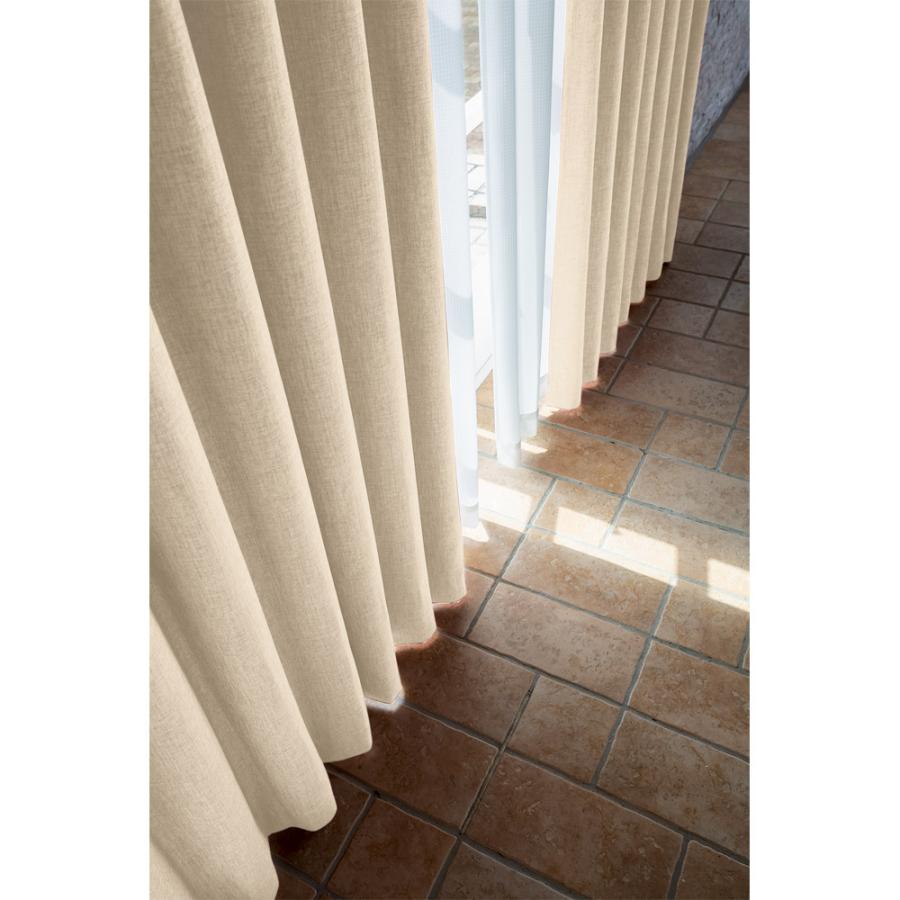 dinos（ディノス） ≪幅100×丈185cm≫ ミックス調防炎・遮光カーテン2