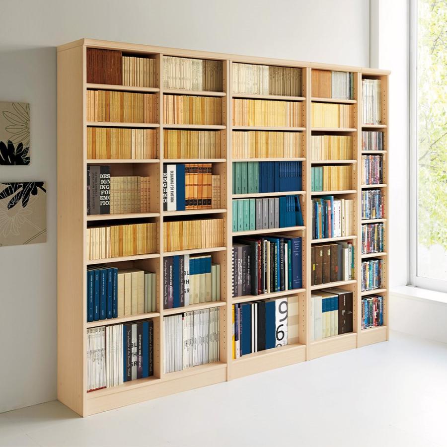 dinos（ディノス） 棚位置が全て選べるオープン本棚 幅86.5cm高さ150cm