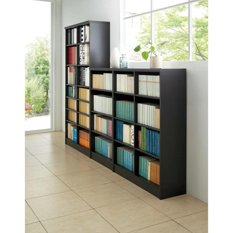 dinos（ディノス） 棚位置が全て選べるオープン本棚 幅86.5cm高さ150cm