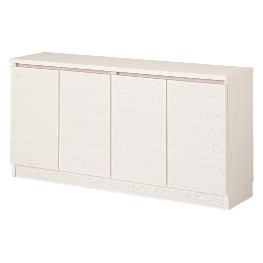 ディノス　キッチンカウンター　食器棚　ホワイト　幅60センチ サイズが選べる家電収納キッチンカウンター ロータイプ 幅60cm 通販