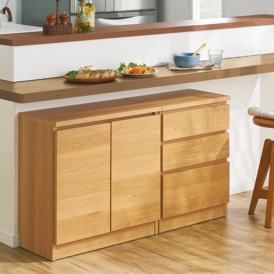 dinos（ディノス） ≪幅60cm・2枚扉≫ 高さ60cm！カウンターテーブル下