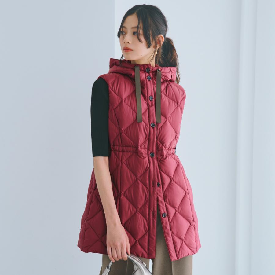 ライトマジック（R） フーディ ダウンベスト 機能性ウェア 雑貨 インナー 102201 dinos（ディノス） ライトマジック（R） フーディ ダウンベスト 機能性