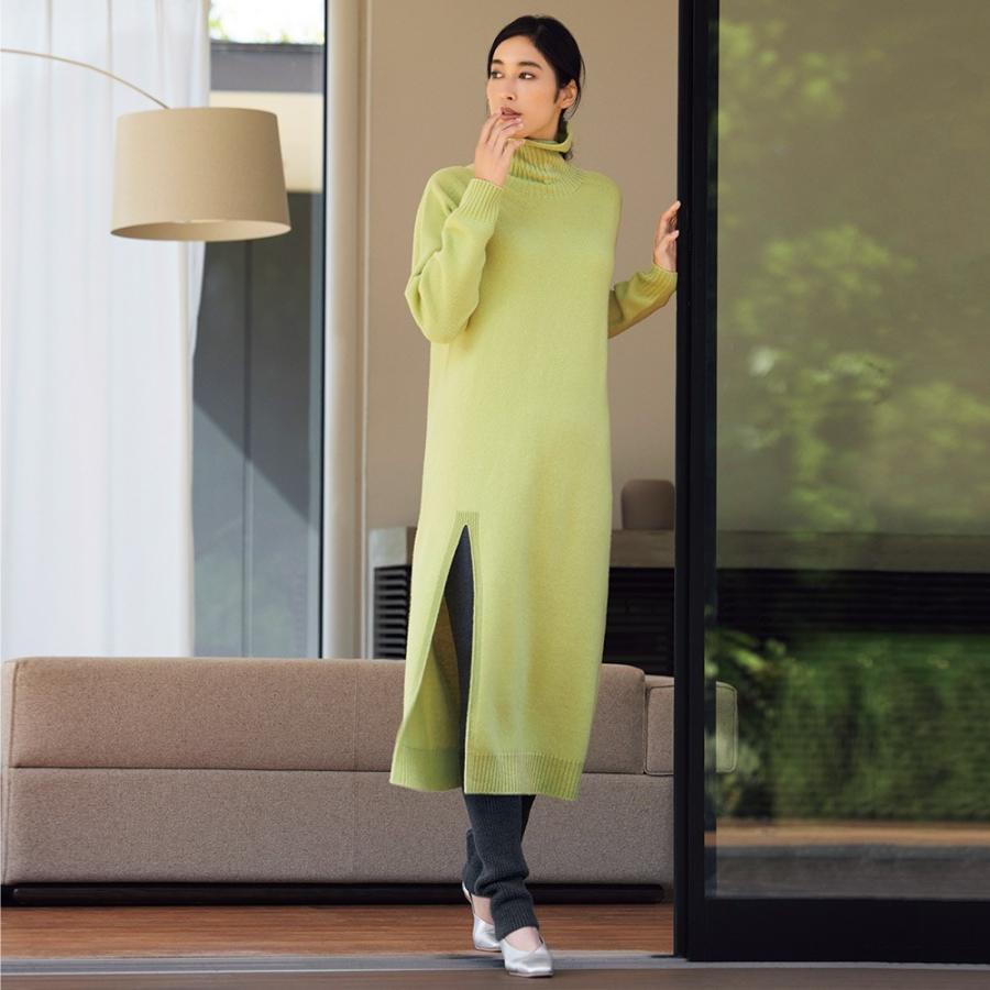 超特価激安 ファッション ワンピース チュニック カシミヤ混 縮絨 ホールガーメント チュニック ディノス Paypayモール店 通販 Paypayモール 希少 Www Doctor Plan Com