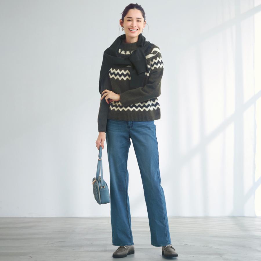 ホールガーメント（R） ノルディック柄 プルオーバー（日本製） ニット セーター ニットセーター 136204 ホールガーメント（R） ノルディック柄 プルオーバー（日本製） ニット