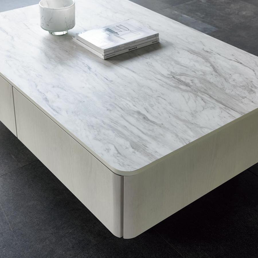 dinos（ディノス） Finuras/フィヌラス 収納付き リビングテーブル 幅