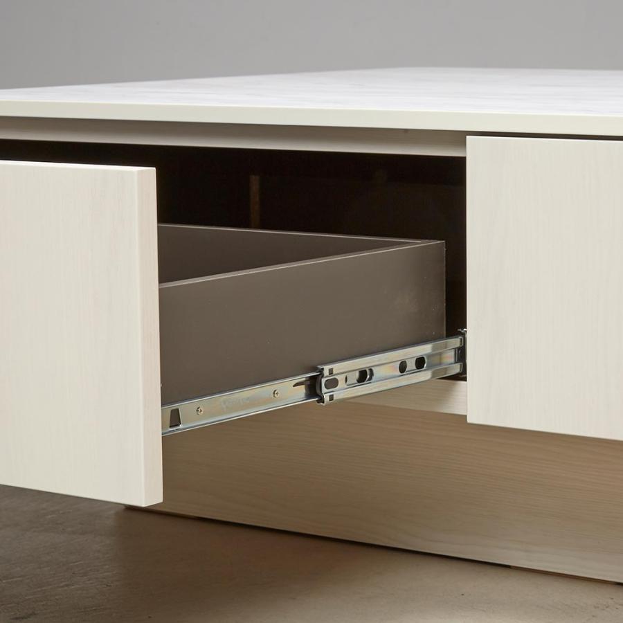 dinos（ディノス） Finuras/フィヌラス 収納付き リビングテーブル 幅