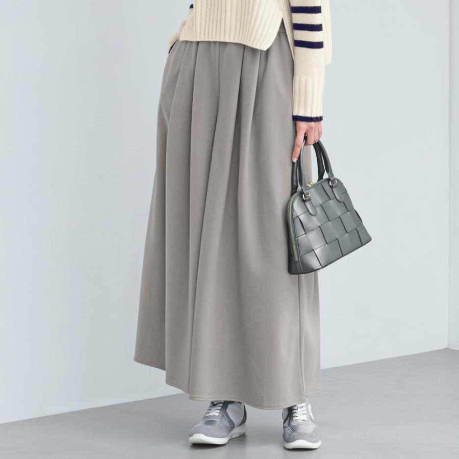 dinos（ディノス） 洗える 起毛ジャージー スカーチョ パンツ 150201