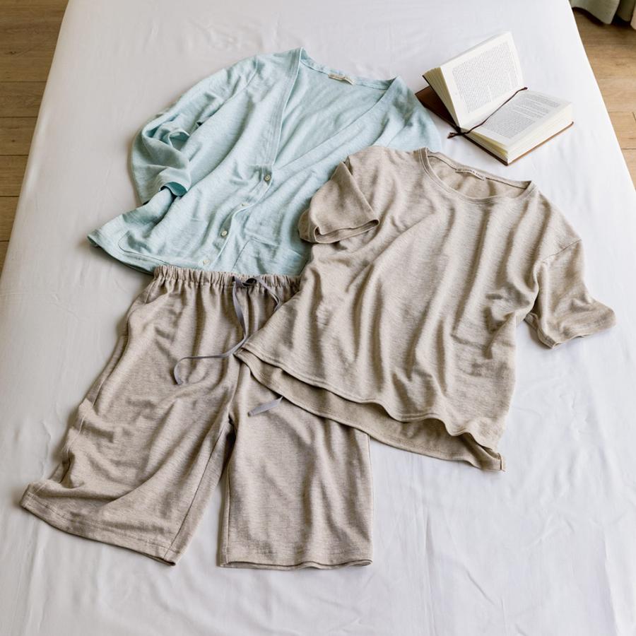 即納 最大半額 ベッド 寝具 布団 パジャマ 寝具小物 ネグリジェ Linen Basic リネン ベーシック リネン100 ニットセットアップ トップス ハーフパンツ 下着 靴下 部屋着 レディースファッション ファッション 13 4 Www Jesuitnola Org