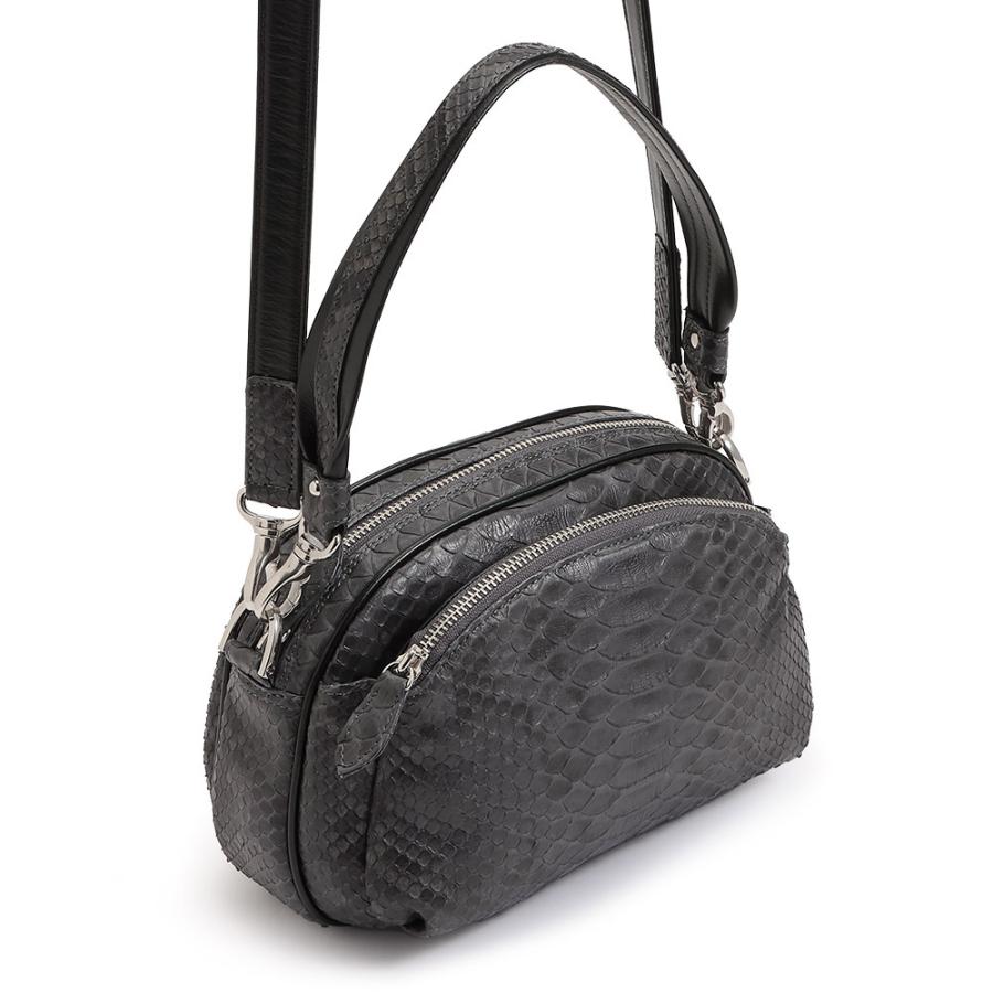 dinos（ディノス） Laquju/ラクジュ パイソン 2WAY バッグ バッグ