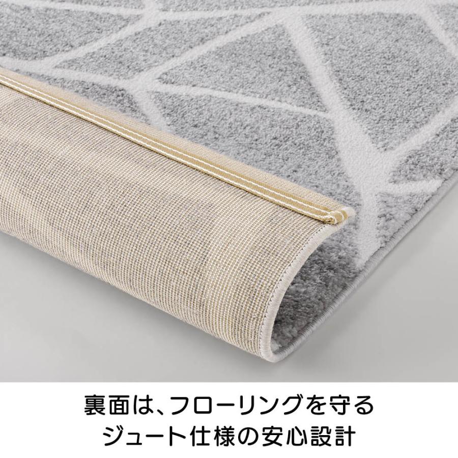 ≪約200×250cm≫ トルコ製ウィルトン織ラグ カーペット ラグ マット カバー 625714の画像