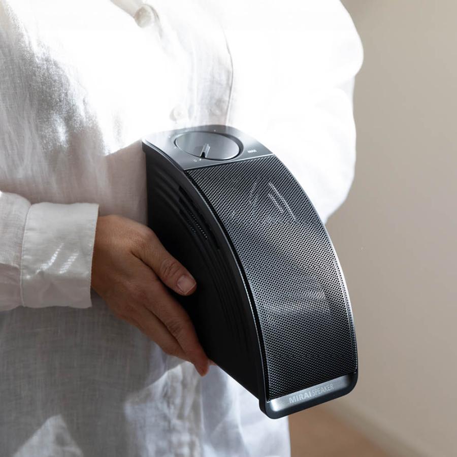 MIRAI スピーカー Mini 　テレビ用　高齢者向け 音量上げずに、言葉くっきり「ミライスピーカー・ミニ」新発売 | 株式