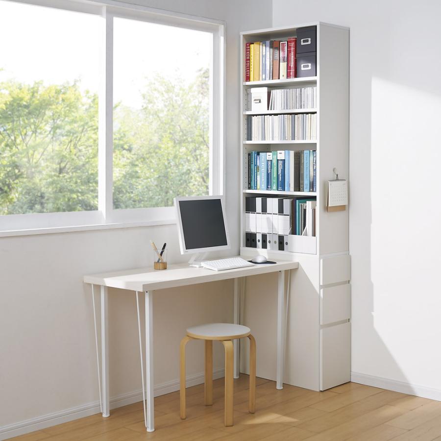 dinos（ディノス） ≪高さ210cm≫ デスクサイド収納ラック 幅30奥行