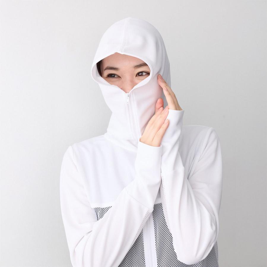 SARA 風通るシースルーパーカー 機能性ウェア 雑貨 インナー M86301 ディノスの画像