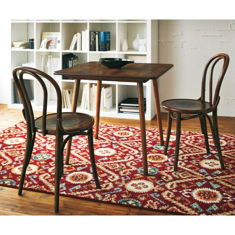 dinos（ディノス） アンティーク風テーパーダイニングテーブル 正方形