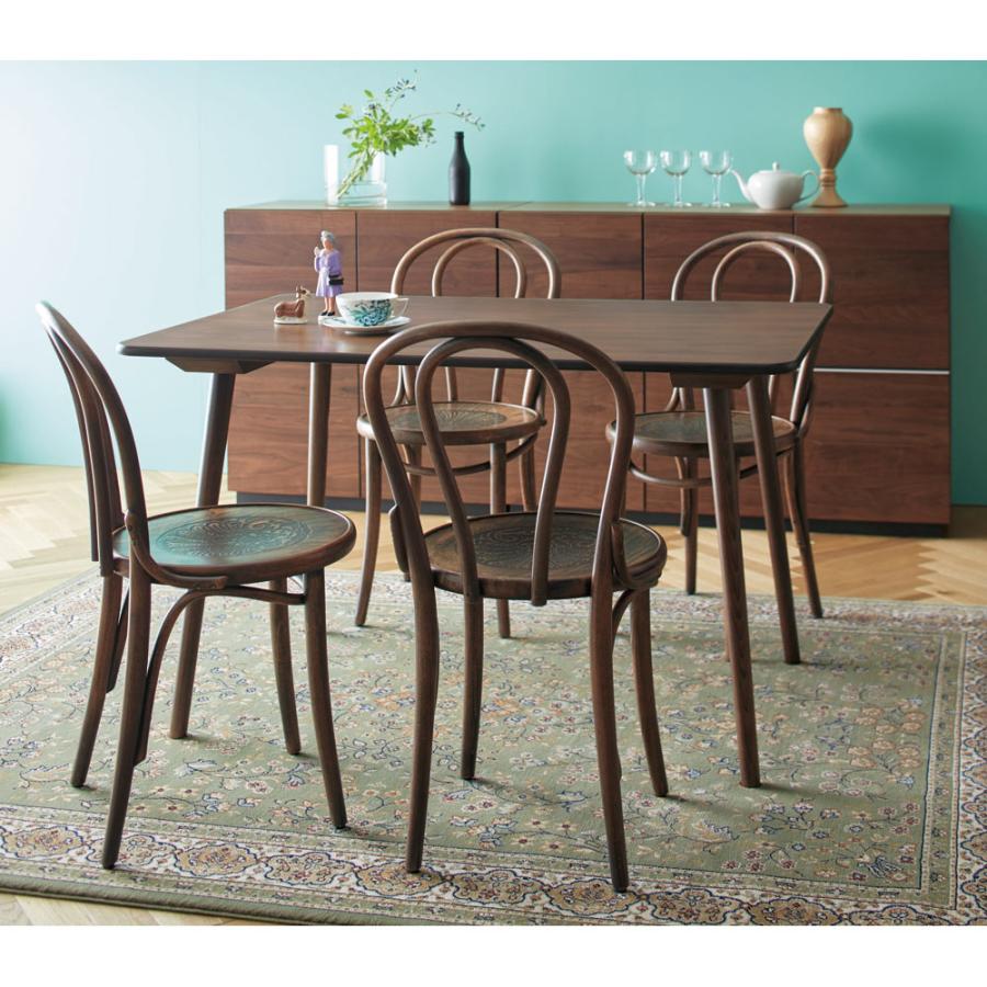 dinos アンティーク風テーパーダイニングテーブル 長方形 幅約120cm