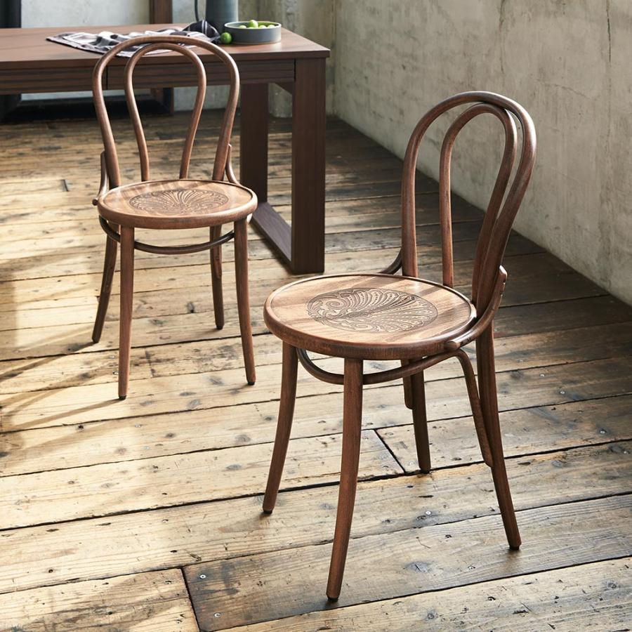 dinos（ディノス） ≪1脚≫アンティーク風No.18 曲げ木 チェア［チェコ