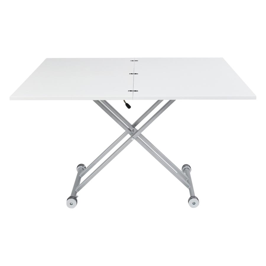 dinos（ディノス） 伸長式ガス圧昇降テーブル 幅120（天板110）cm