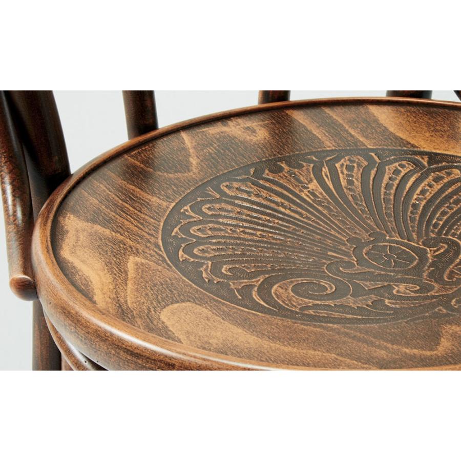 dinos（ディノス） アンティーク風のNO.60スツール［チェコ TON社