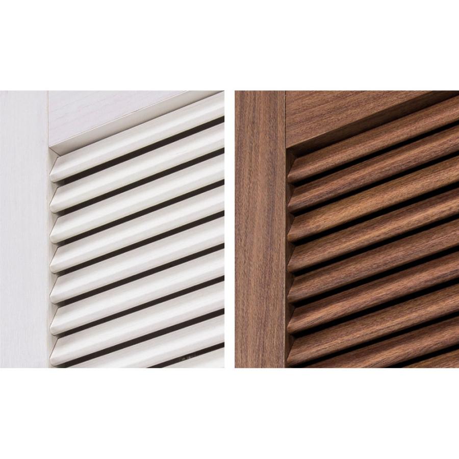 dinos（ディノス） 通気性の良い 引き戸ルーバーワードローブ 幅120cm