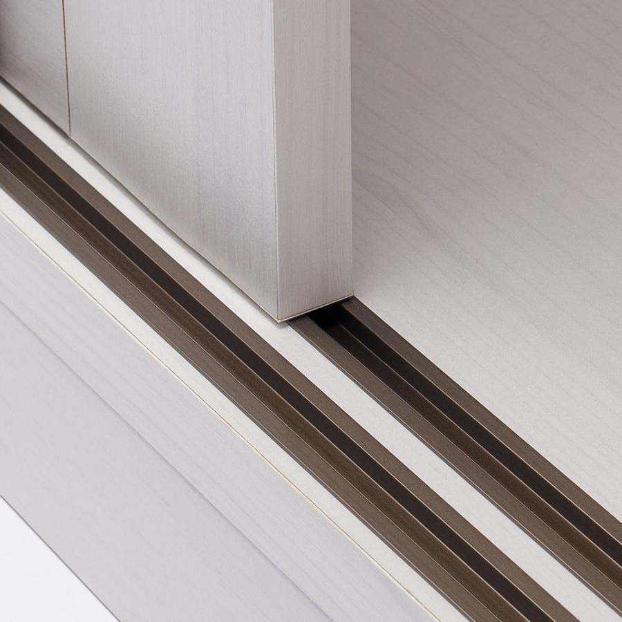 引き戸ルーバーワードローブ 幅150cm dinos クローゼット　洋服棚 通気性の良い 引き戸ルーバーワードローブ 幅150cm 通販 - ディノス