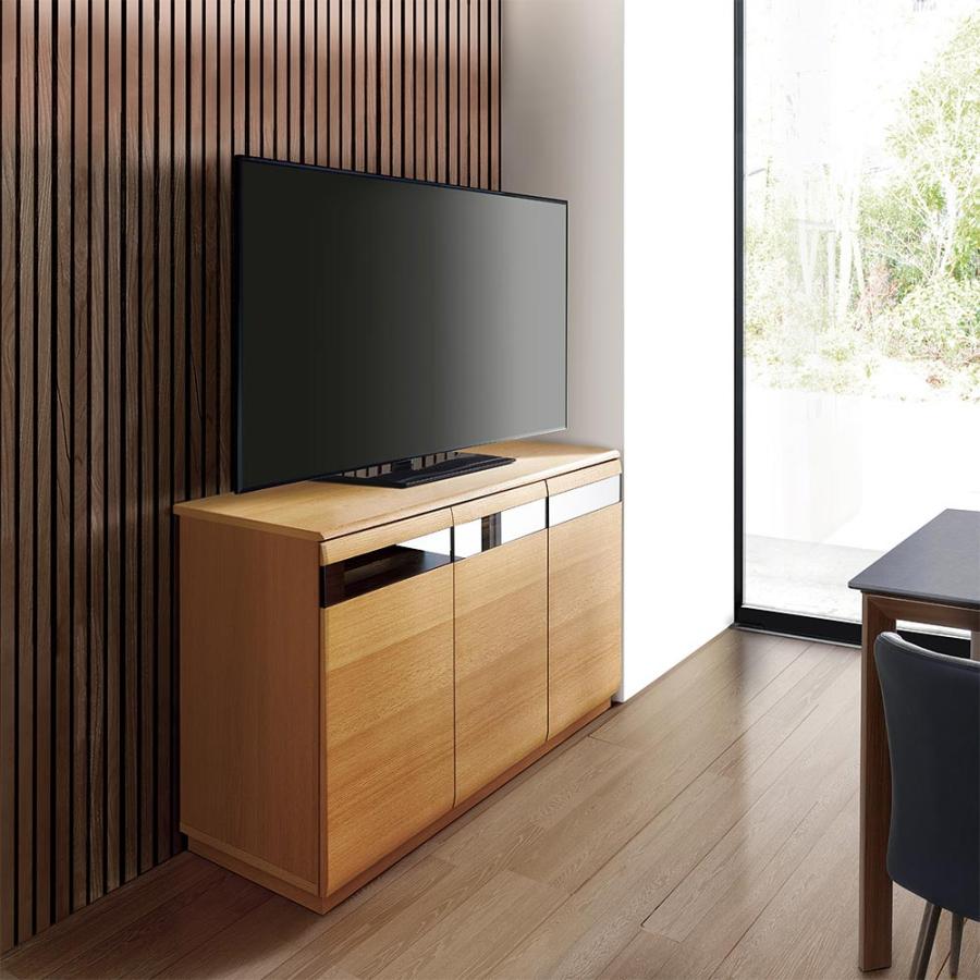 dinos（ディノス） 32 40インチ ハイタイプテレビ台 幅120高さ75cm 