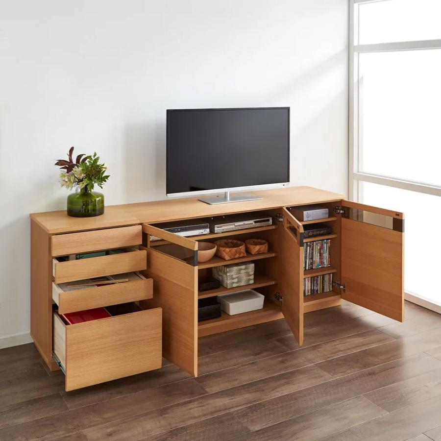 dinos（ディノス） ハイタイプテレビ台 幅150高さ75cm 【オーク材