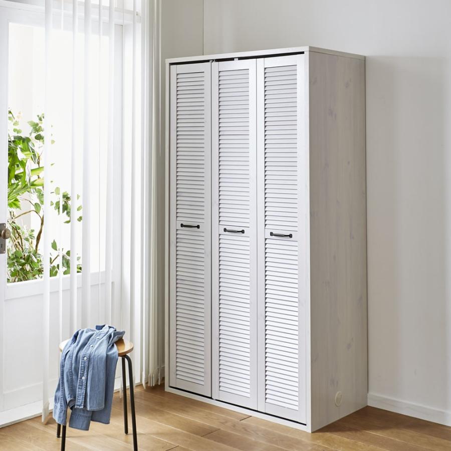 公式店舗 家具 収納 衣類収納 ワードローブ クローゼット ルーバー 折れ戸クローゼット クローゼット 幅90cm 驚きの値段 Kuljic Com