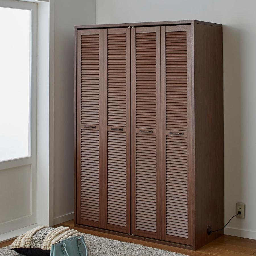 dinos（ディノス） ルーバー 折れ戸クローゼット クローゼット 幅120cm