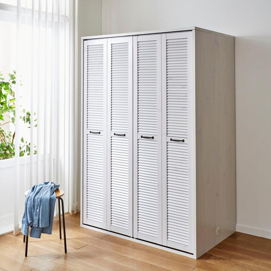 dinos（ディノス） ルーバー 折れ戸クローゼット 布団収納 幅120cm