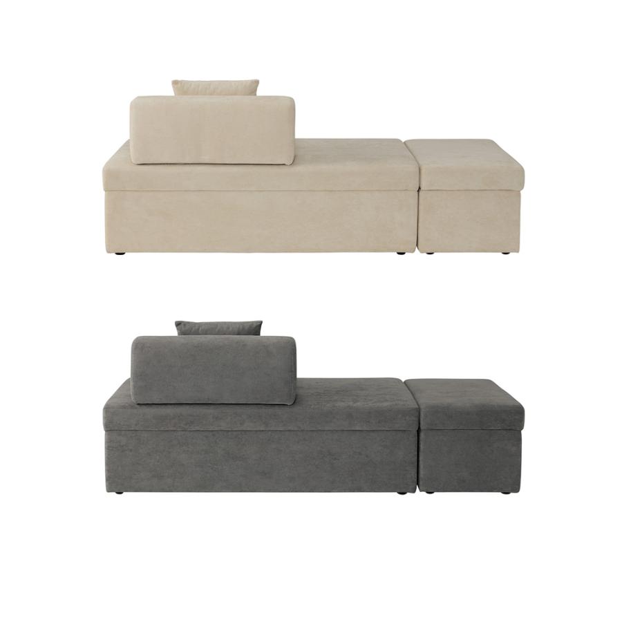 dinos（ディノス） コンパクト収納ソファベッド 椅子 チェア ベンチ