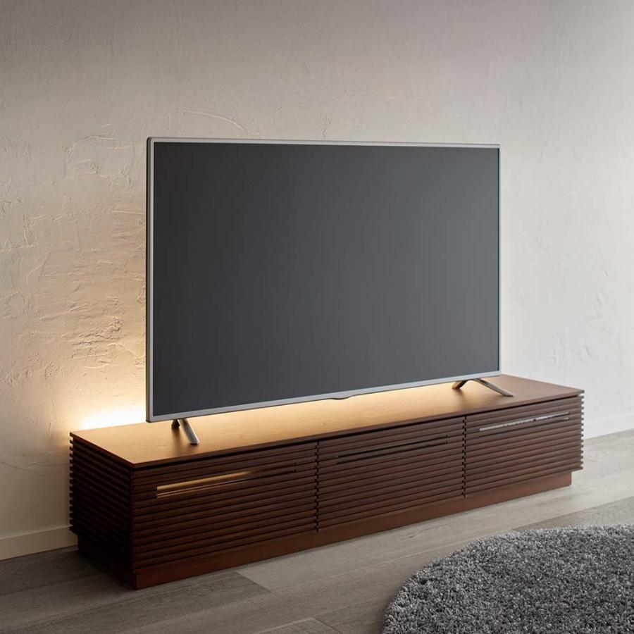 dinos（ディノス） 天然木ストライプシリーズ テレビボード 幅180cm