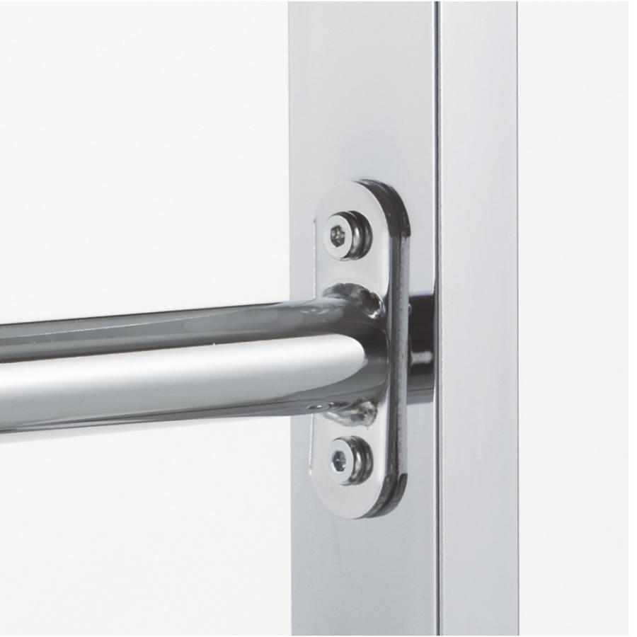 dinos ダブルハンガーラック 幅90cm 高さ調整可能 シリーズ累計100,000台突破！】プロ仕様 頑丈ハンガーラック ダブル