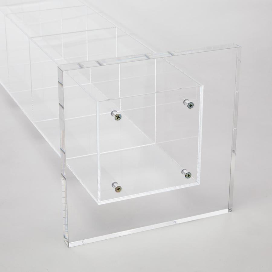 dinos（ディノス） ≪DVDタワー 幅30cm≫クリアアクリルシリーズ DVD