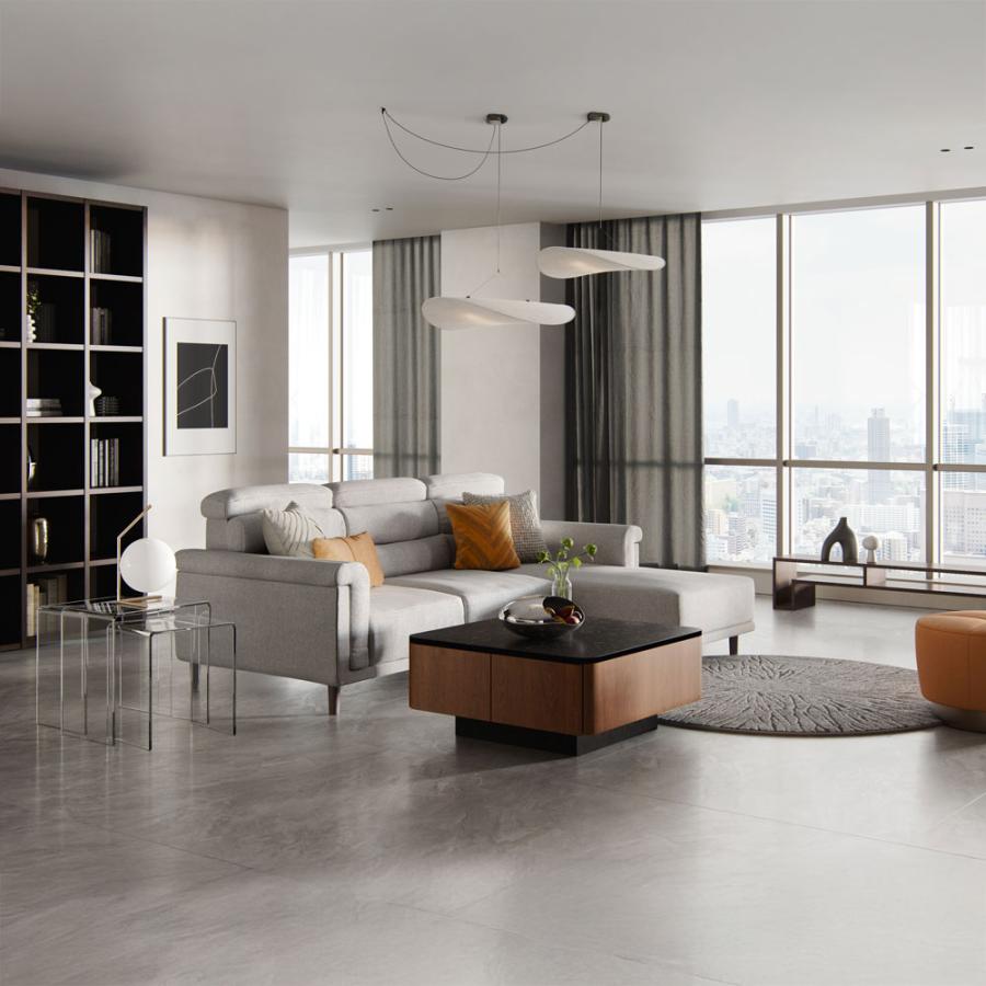 dinos（ディノス） Gel/ジェル アクリルネストテーブル 3台セット