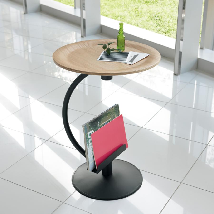 テーブル 机 サイドテーブル ナイトテーブル ウォルナット ブックラックソファサイドテーブル H52111 1904000403ディノス