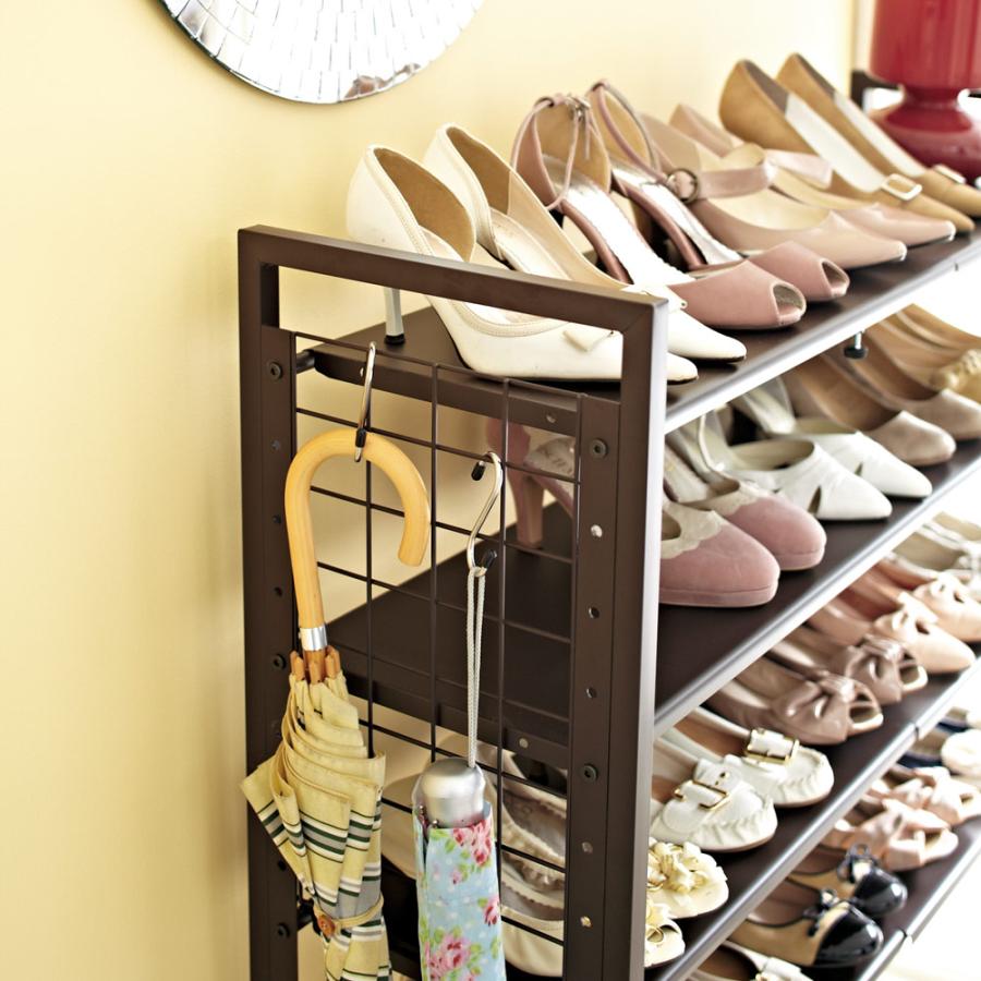 【東京都内23区配送無料】　ディノス　シューズラック　玄関　靴棚　27足　廃盤 東京都内23区配送無料】 ディノス シューズラック 玄関 靴棚 27足 廃盤