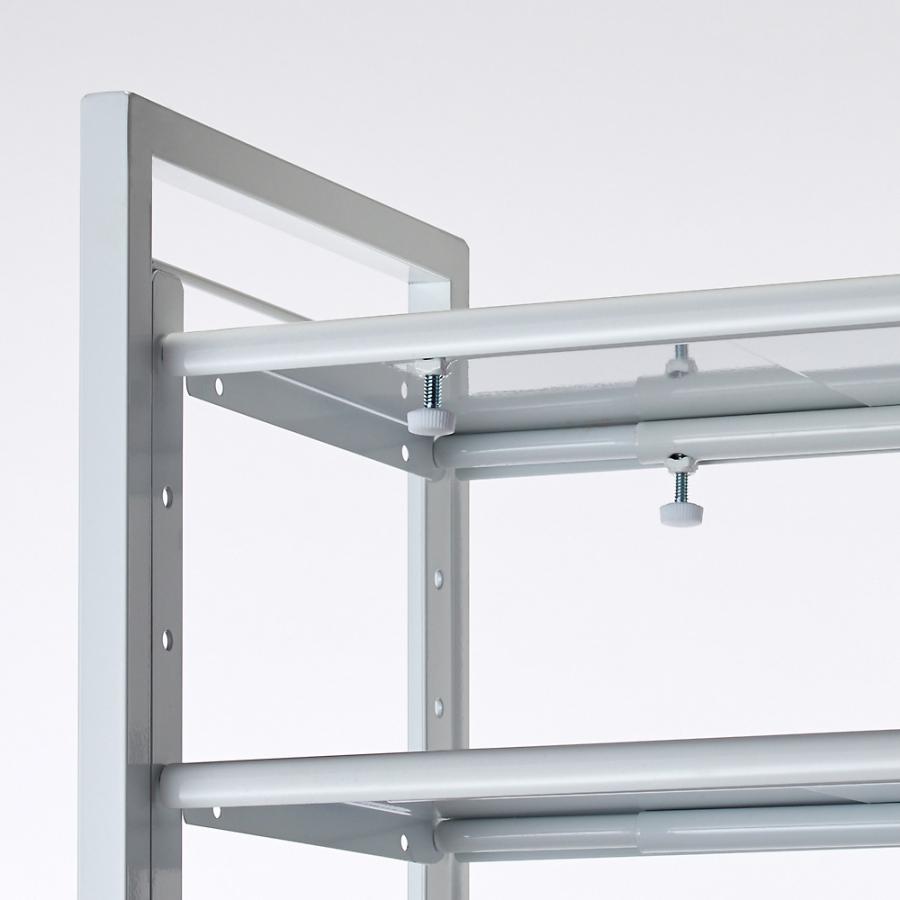 緊急値下げ対応します！【未使用】ディノス　靴収納 スチール製オープンシェルフ 緊急値下げ対応します！【未使用】ディノス靴収納 スチール製オープン