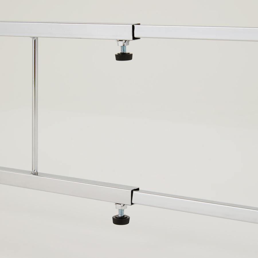 dinos（ディノス） 幅と高さが伸縮できるステンレス作業台 幅46-75cm