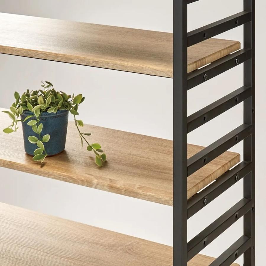 dinos（ディノス） ブルックリンテイスト頑丈突っ張りラック 幅90cm