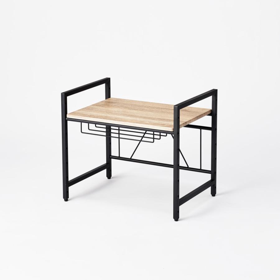 dinos（ディノス） ブルックリン風レンジラック 1段 幅59.5cm キッチン