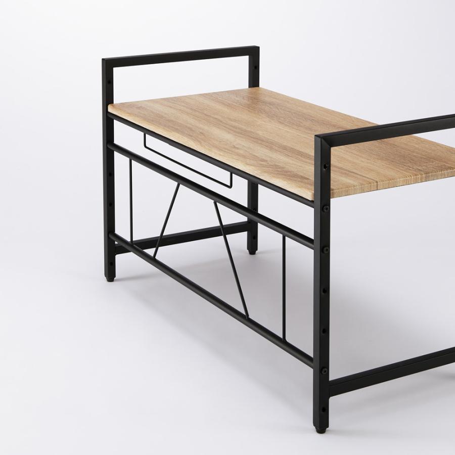 dinos（ディノス） ブルックリン風レンジラック 1段 幅59.5cm キッチン