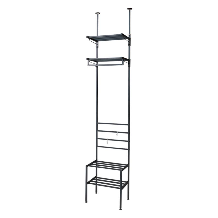 dinos（ディノス） 玄関のすき間を活用できる 突っ張りハンガー