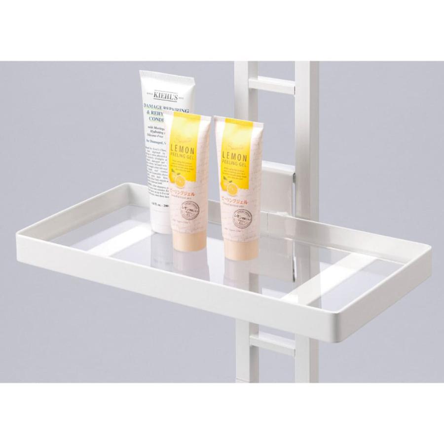 dinos モダンランドリーラック （棚板＋引き出し付き） ホワイト 洗濯機 dinos モダンランドリーラック （棚板＋引き出し付き） ホワイト