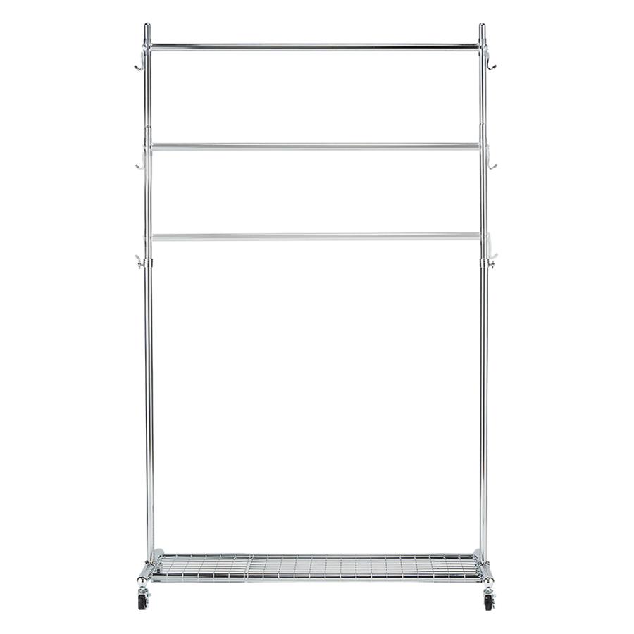 dinos（ディノス） プロ仕様 棚付き頑丈ハンガーラック 幅120cm 衣類