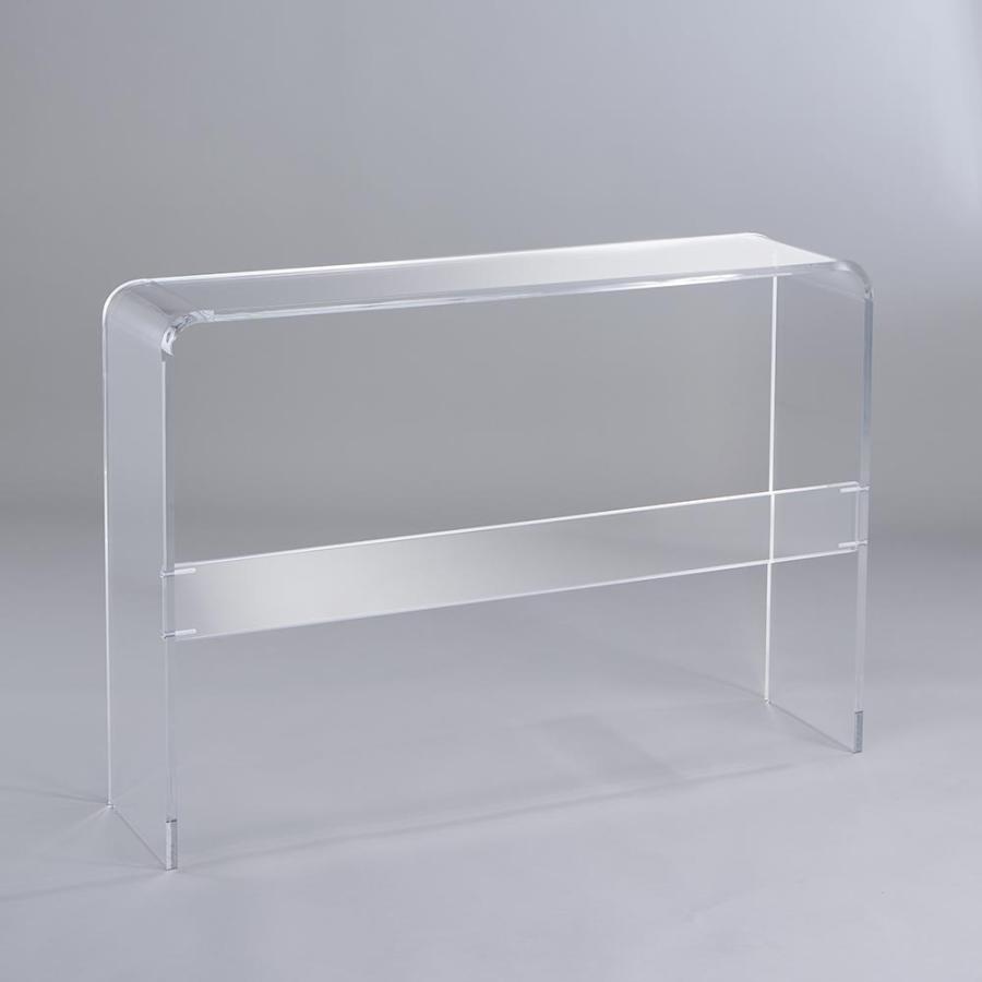 ≪幅105cm≫Gel/ジェル アクリルコンソールテーブル テーブル コンソールテーブル H92124の画像